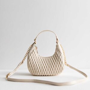 Quilted Grab Handle Bag