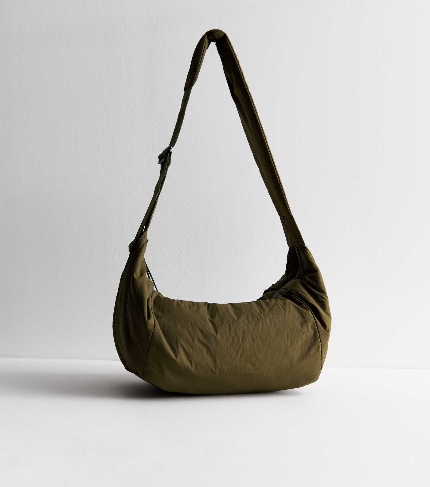 Khaki Scoop Cross Body Bag