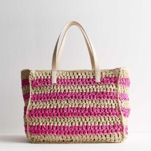 Raffia Tote Bag