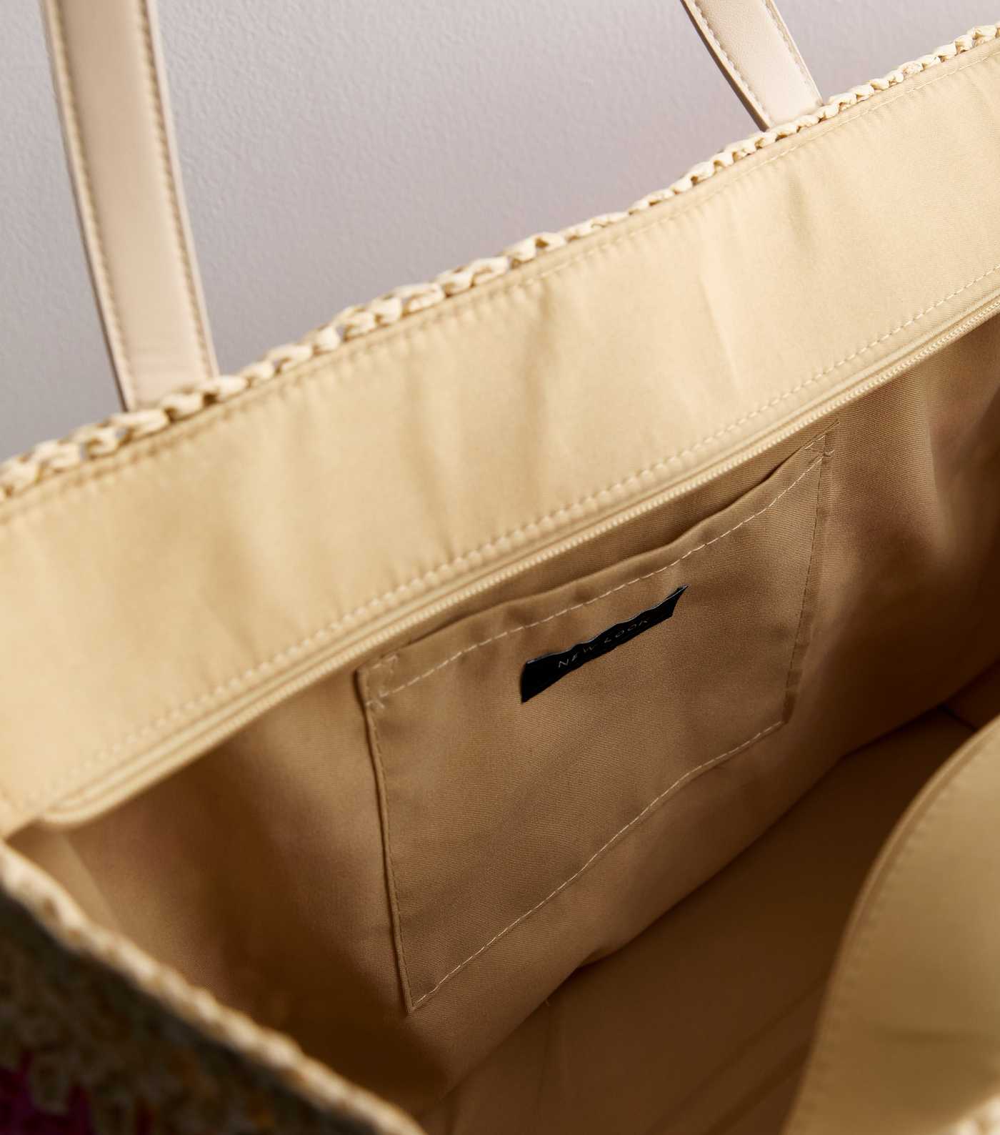 Raffia Tote Bag - Image 4