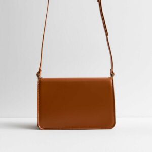 Leather-Look Cross Body Bag
